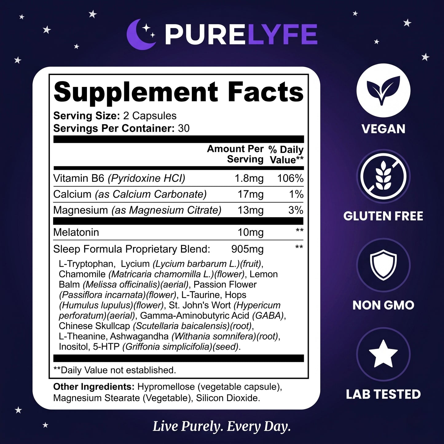 Purelyfe Sleep + Vitamins
